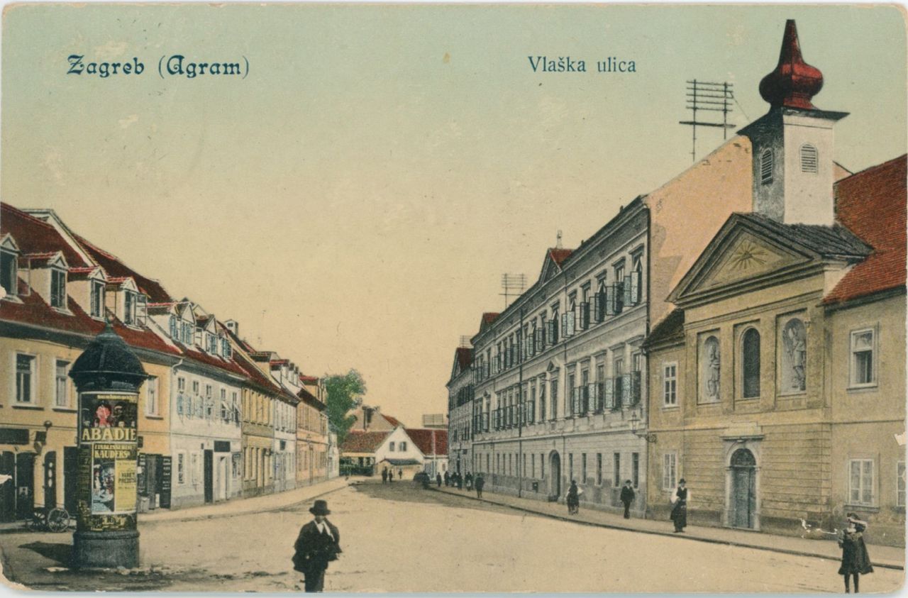 Vlaška ulica 1912. godine
